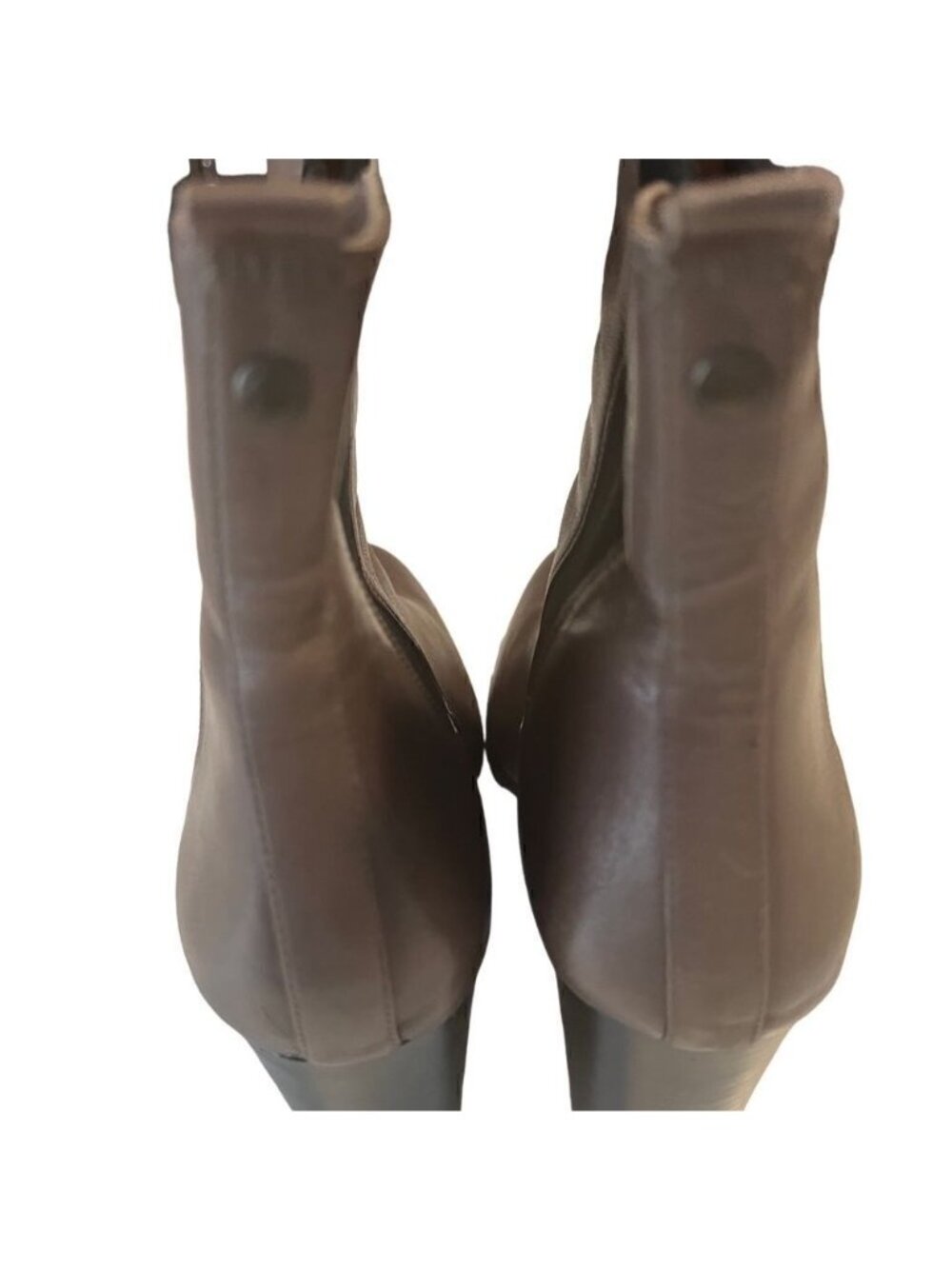 Coach Odell Brown Leather Pull On Heel Boots Size 11 - Picture 6 of 12